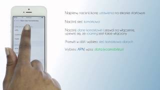 Lycamobile Polska  Ustawienie Internetu w telefonie iPhone [upl. by Swithbart]