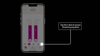 How to adjust the streaming equalizer in Oticon Companion app [upl. by Now35]