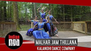 Malhar Jam Thillana  Kuchipudi Dance  IndianRaga Group Fellowship [upl. by Geoffry]