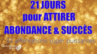 33 affirmations puissantes pour attirer labondance et le succès [upl. by Anawahs]