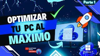 🚀Cómo limpiar optimizar y acelerar mi pc sin programas para Windows 11 ✅ 2024  PARTE 1 [upl. by Ruhl63]