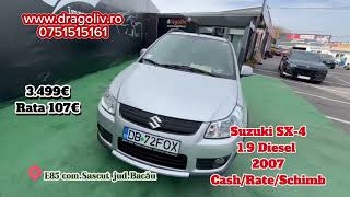 Suzuki SX4 19 Diesel 2007 Preț 3499€ [upl. by Aketal]