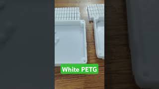 White PETG Material Product Completed 3dprinter 3dprinting petg 3d shortsfeed [upl. by Emolas]