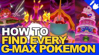 How to Find EVERY GIGANTAMAX Raid Den Location  Full Guide for Pokemon Sword and Shield [upl. by Mcallister]