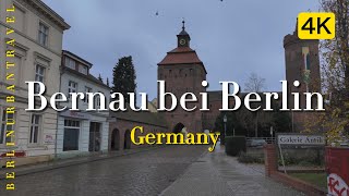 Bernau bei Berlin 🇩🇪 Brandenburg  4K Walk [upl. by Dulcie541]