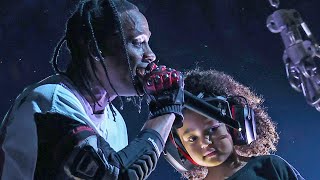 Stormi Webster Joins Dad Travis Scott ON STAGE During LA Tour Stop [upl. by Uot]