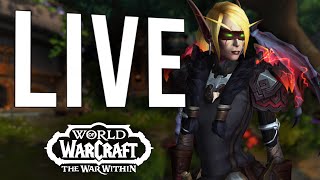 SEASON 1 MYTHIC AND MYTHIC RAIDING IS OUT MASSIVE CLASS BUFFS  WoW The War Within Livestream [upl. by Ludewig]