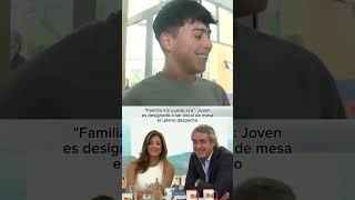 quotFamilia me queco acáquot Joven es designado a ser vocal de mesa en pleno despacho [upl. by Kilk]