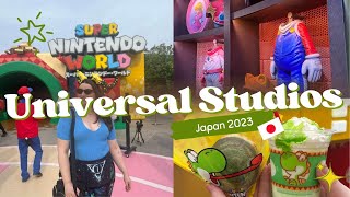 Universal Studios Japan Vlog  Day 2 Exploring Super Nintendo World No Limit Parade  Japan 2023 [upl. by Airamanna]