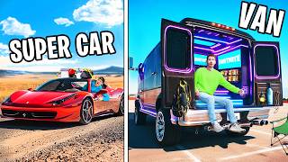 ULTIMATE CAR SLEEPOVER Budget Challenge [upl. by Rye]