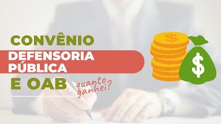 Quanto ganhei com o Convênio da Defensoria  OAB em 1 ano [upl. by Nivad]