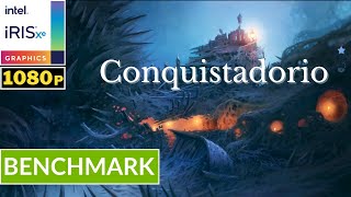 CONQUISTADORIO  INTEL Iris XE Ver 3101015444  Potato Spec  Default Setting  Gameplay [upl. by Puduns]