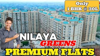 Nilaya Greens Raj Nagar Extension ☎️9560955050  Nilaya Greens 1 bhk in raj nagar extension [upl. by Ellerahc294]