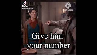 Gwaine tries to play matchmaker merlin merthur arthur gwaine merlinedit lancelot [upl. by Tullusus]