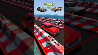 GOL QUADRADO vs CARAVAN beamng beamngdrive [upl. by Giarg64]