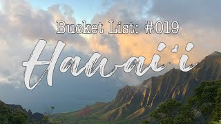 Bucket List  Episode 1 Hawaii 019 [upl. by Leighland886]