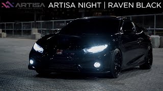 DARK NIGHT  2020 Honda Civic Si 4K [upl. by Nelra]