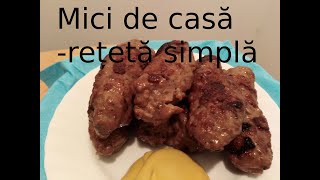 Mici de casareteta simpla cu apa minerala 22 [upl. by Ahsiekit618]