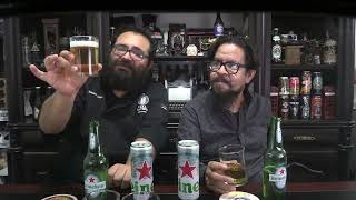 HEINEKEN SILVER BOTELLA VS HEINEKEN SILVER LATA FT BEER VLOGGER [upl. by Eadwina]