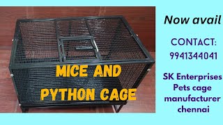 Python and Mice Cage [upl. by Oniuqa]