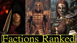 Ranking Every Faction In Skyrim [upl. by Barbee]