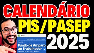 CALENDÁRIO DE SAQUE PISPASEP 2025  QUAL DATA DE PUBLICAÇÃO CALENDÁRIO ABONO SALARIAL ANO BASE 2023 [upl. by Keryt]