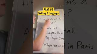 PSAT 89 practice question on Writing and Language  Verbs psat collegeprep verbs satprep [upl. by Nitsyrk]