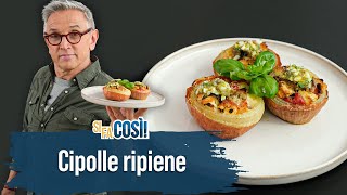 Cipolle ripiene  Si fa così  Chef BRUNO BARBIERI [upl. by Airaet]