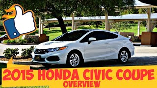 2015 Civic LX Coupe overview [upl. by Merle]