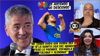 LIGA MX va a ser TOP 5 MUNDIAL según Miguel Ángel Gil también habrá ASCENSO  Raza Deportiva [upl. by Gayel]