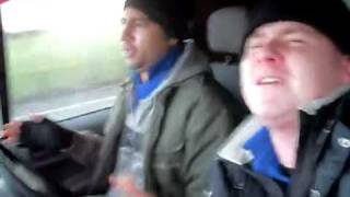 Two Blokes Singing in a Van [upl. by Ettezel]