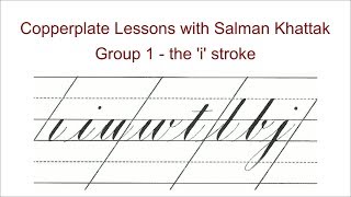 Copperplate Lessons  Group 1 [upl. by Olimpia917]