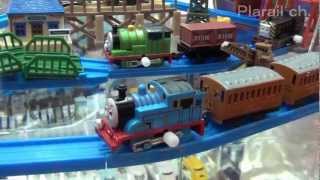 カプセルプラレール きかんしゃトーマス 東京おもちゃショー2012 [upl. by Lezned598]