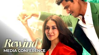 Rewind Media Conference and Full Trailer Reveal  Dingdong Dantes Marian Rivera [upl. by Aleel]