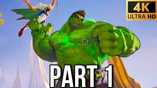 Marvel Rivals Gameplay Walkthrough Part 1 4K 60FPS No Commentary [upl. by Johppah]