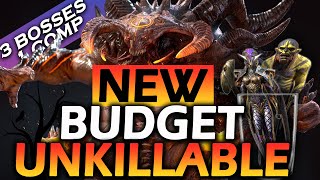 New Budget Unkillable  3 Bosses 1 Comp  Raid Shadow Legends [upl. by Pulcheria207]