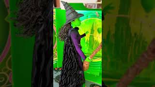 Elphaba Deluxe Doll 💚🧹 musical broadway disney music christmas barbie musicaldolls [upl. by Nimrac]