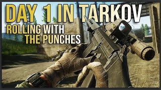 HOW TO INVEST IN YOURSELF  Day 1 Escape from Tarkov FULL PLAYTHROUGH [upl. by Ike]