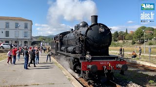 Train à Vapeur des Cévennes  la 140 C 27 est de retour [upl. by Waring437]