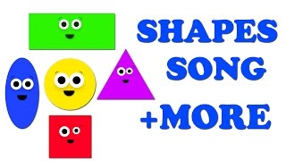 Shapes Song  abc Song  Finger Family  Plus More [upl. by Cudlip805]