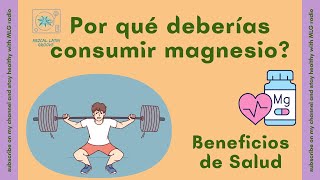 Por qué deberías consumir magnesio Beneficios y fuentes naturales [upl. by Reffinnej]