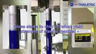 Tensile Stress Test of THALTECs glasslined PowerTubes [upl. by Persse734]