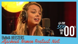 Emma Heesters  Afscheid Nemen Bestaat Niet Marco Borsato cover live bij Qmusic [upl. by Odo218]