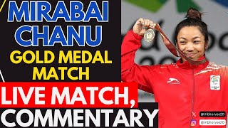 Live MIRABAI CHANU FINAL MATCH  WEIGHTLIFTING LIVE PARISOLYMPICS2024  Vinesh Phogat Update [upl. by Nojad587]