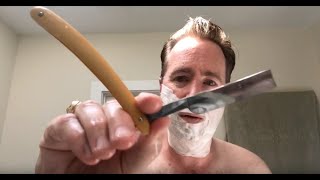 Shaving with a Straight Razor and a Safety Razor [upl. by Warren]