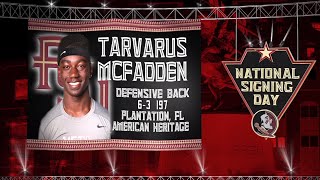 2015 Signing Day Tavarus McFadden [upl. by Reace]