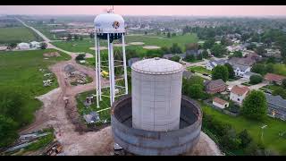 Waukee Water Tower Sunset 51324 2of2 [upl. by Alyel327]