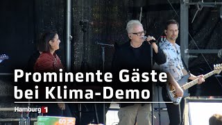 Klimastreik am Jungfernstieg mit Herbert Grönemeyer und Silbermond [upl. by Elene]