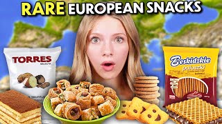 Do American Teens Know These Rare European Snacks [upl. by Naitsirhk]