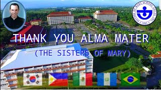 THANK YOU ALMA MATER Lyrics  ASMSI  Graduation Song  The Sisters Of Mary   Aloysians [upl. by Alemat]